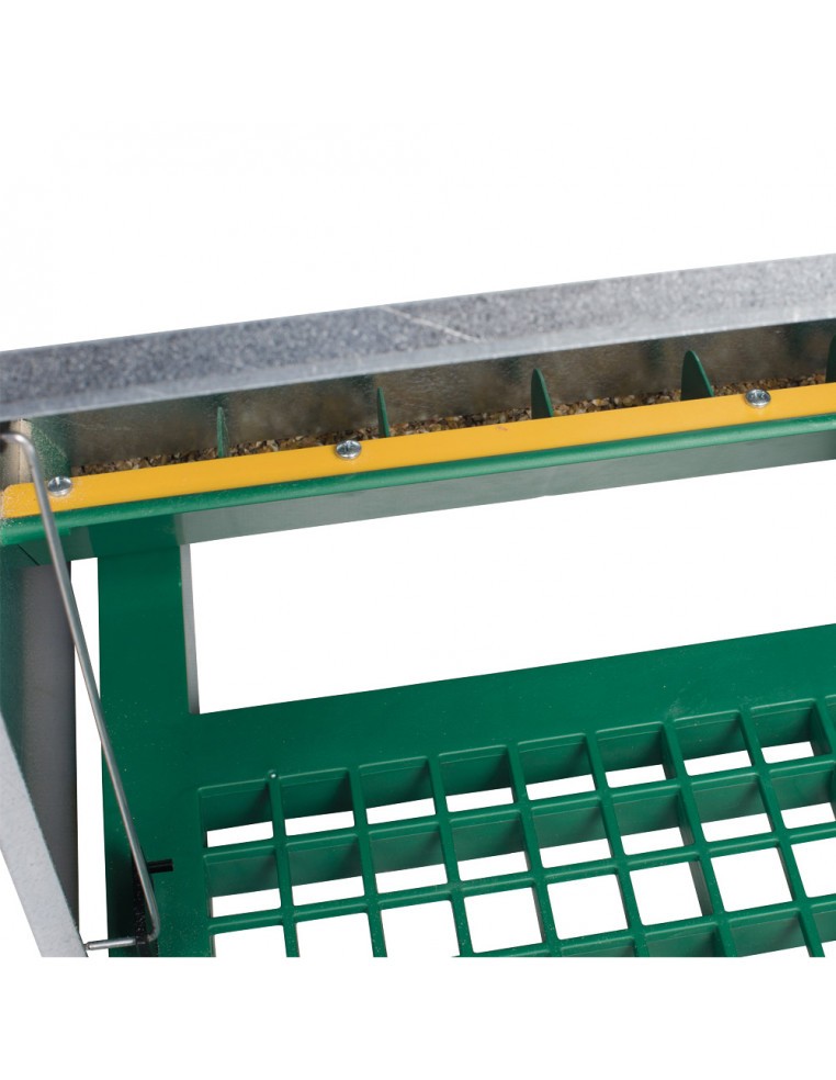 Mangeoire anti-nuisible 8KG Distrigalli Mangeoire et abreuvoir