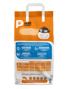 Croquettes Chiot Petite Race -10Kg Volaille 5Kg - Pure Family Pure Family Alimentation et croquette 2