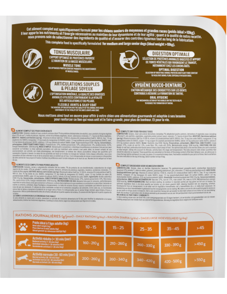 Croquettes Chien Sénior +10Kg Volaille 15Kg - Pure Family Pure Family Alimentation et croquette