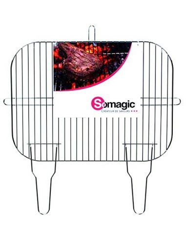 Grille simple Caracas 52,5x39 cm Somagic barbecue Accessoires barbecue et plancha