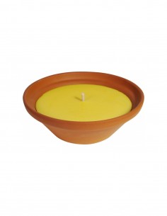 Bougie Coupe Anti-Moustique Citronnelle - 70x155mm  Insecticide naturel