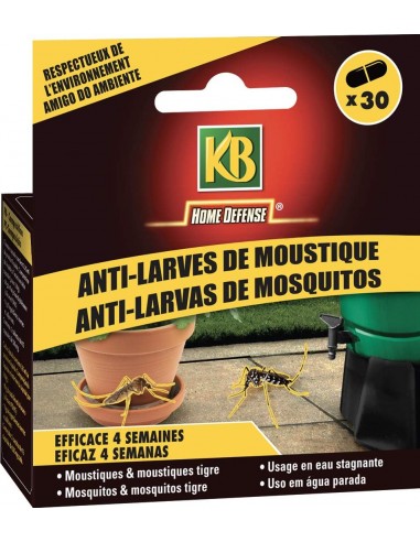 Larvicide Anti-Moustiques en Capsule X 30 - KB KB Anti-nuisible