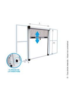 Moustiquaire Enroulable ZENA 160x170cm - Cosi  Anti-nuisible 2