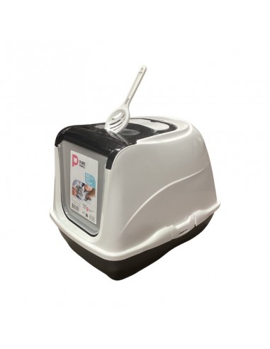 Maison de toilette avec Grande Porte- Pure Family Pure Family Bacs à litière et maisons de toilette