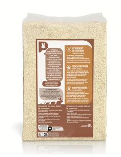 Litière Absorbante, Copeaux de bois pour rongeur 60L - Pure Family Pure Family Litière 2