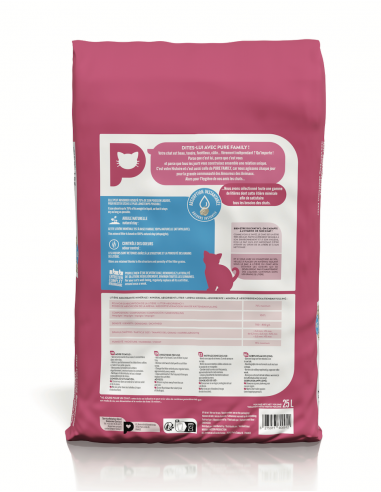 Litière Minérale 25L - Pure family Pure Family Litières