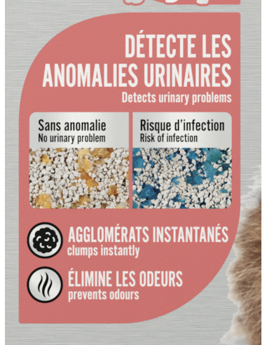 Litière Minérale Agglomérante URINAIRE 5L - Pure Family  Accueil