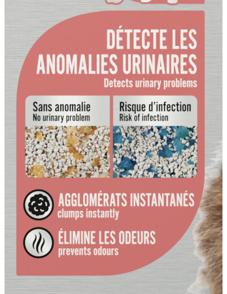 Litière Minérale Agglomérante URINAIRE 5L - Pure Family  Accueil