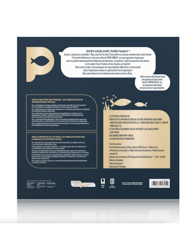 Aquarium Fresh 40XL LED Blanc 25L - Pure Family Pure Family Aquarium petit volume