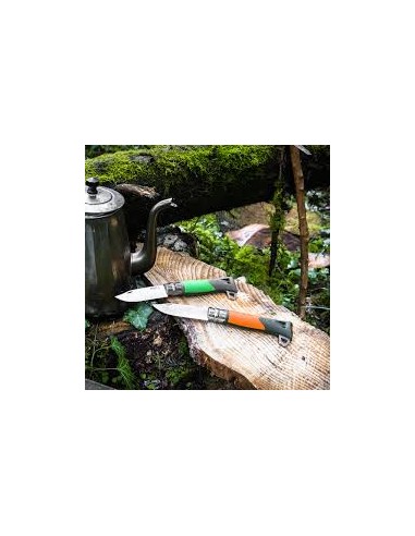 Couteau Opinel - N°12 Explorer vert Opinel Couteau de jardinage et de bricolage