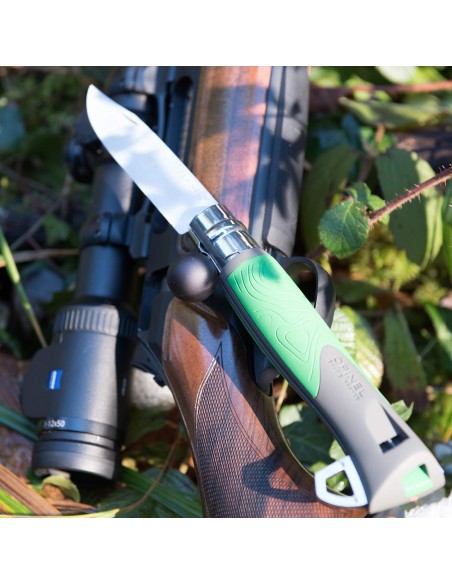 Couteau Opinel - N°12 Explorer vert Opinel Couteau de jardinage et de bricolage