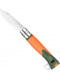 Couteau Opinel - N°12 Explorer orange Opinel Couteau de jardinage et de bricolage