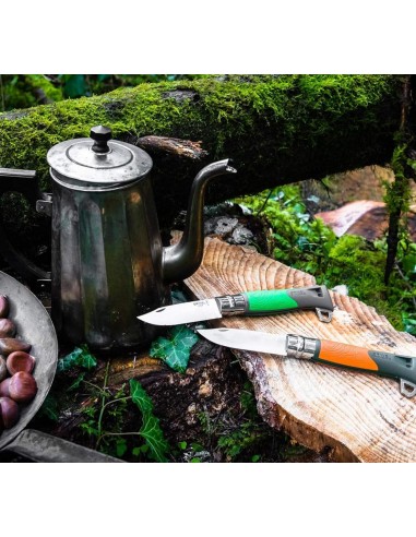 Couteau Opinel - N°12 Explorer orange Opinel Couteau de jardinage et de bricolage