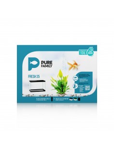 Aquarium Fresh 35 Noir 13L avec Kit de Filtration - Pure Family Pure Family Aquarium pour poisson d'eau froide 2