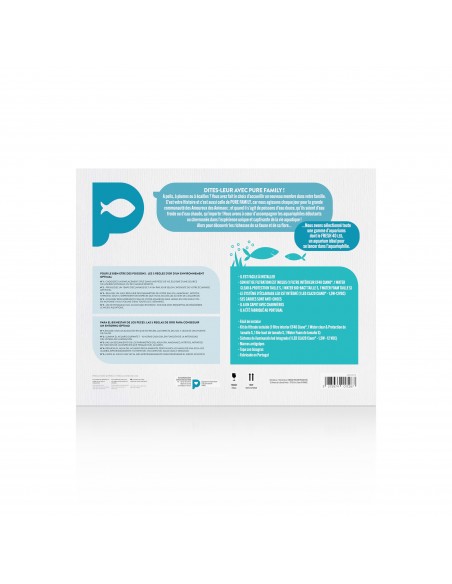 Aquarium Fresh 40 LED Blanc 20L avec Kit de Filtration + Éclairage - Pure Family Pure Family Aquarium pour poisson d'eau froide