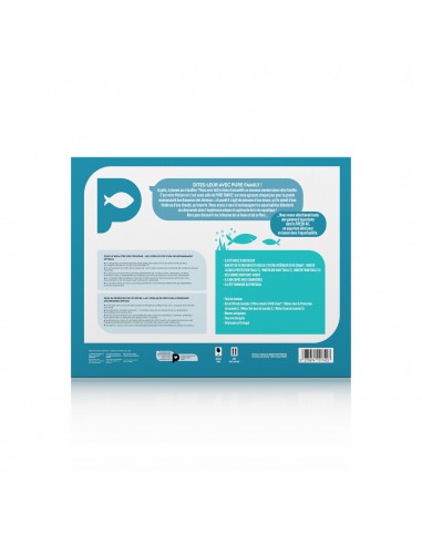 Aquarium Fresh 40 Blanc 20L avec Kit de Filtration - Pure Family Pure Family Aquarium pour poisson d'eau froide