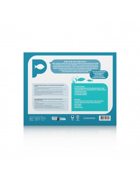 Aquarium Fresh 40 Blanc 20L avec Kit de Filtration - Pure Family Pure Family Aquarium pour poisson d'eau froide