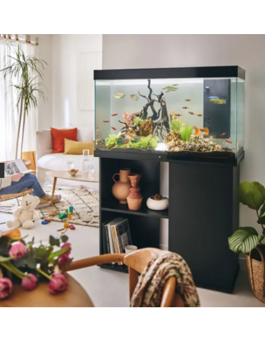 Aquarium Tropical 102 Noir 201L - Pure Family Pure Family Aquarium pour poisson d'eau froide