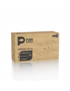 Aquarium Tropical 102 Noir 201L - Pure Family Pure Family Aquarium pour poisson d'eau froide 2