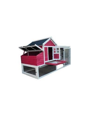 Poulailler Georgette L.236 x l.102 x H.124 cm  Poulailler