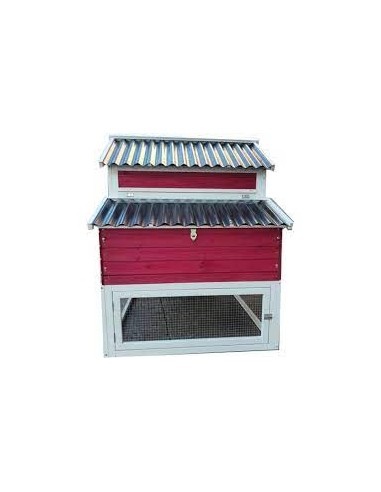 Poulailler Georgette L.236 x l.102 x H.124 cm  Poulailler