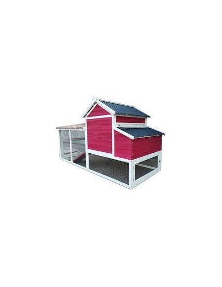Poulailler Georgette L.236 x l.102 x H.124 cm  Poulailler