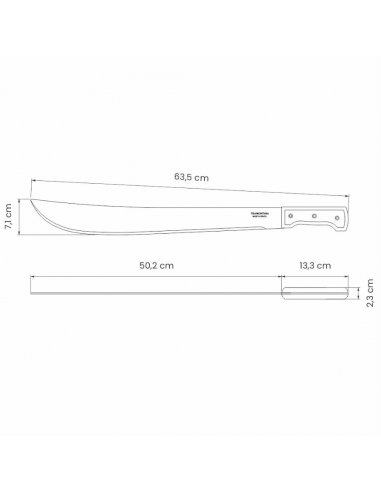 Sabre Lame 51cm - Tramontina  Scie, sabre, serpette et faucille