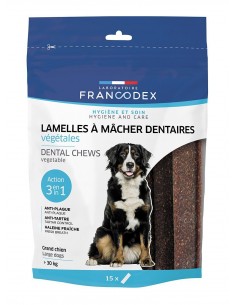 Lamelles à mâcher pour grand chien de + 30kg - Francodex Francodex Biscuit friandise