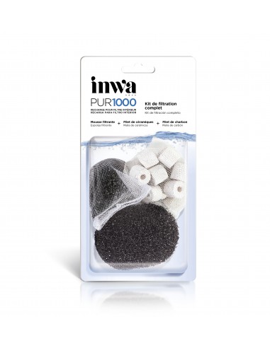 Recharge pour Filtre Pur 1000 - Inwa Inwa Masse et mousse de filtration