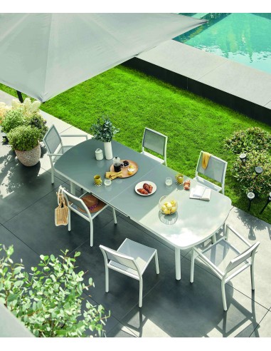 Table Extensible "Maxi Verona" L.256 x l.100 x H.76cm - ECLOZ ECLOZ Table de jardin
