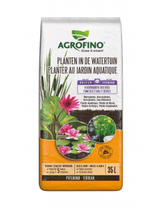 Terreau Plantes Aquatiques 35L - Agrofino Agrofino Paniers et terreaux pour plantes de bassin