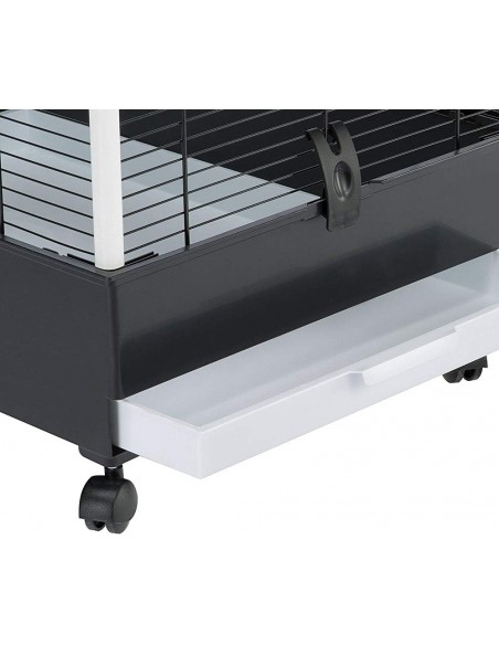 Volière NOTA L.76,5 x l.57x H.161,5 cm  Cage, volière et accessoire