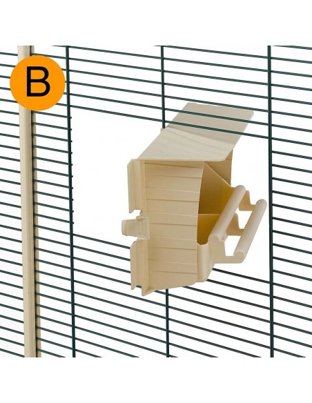 Volière NOTA L.76,5 x l.57x H.161,5 cm  Cage, volière et accessoire