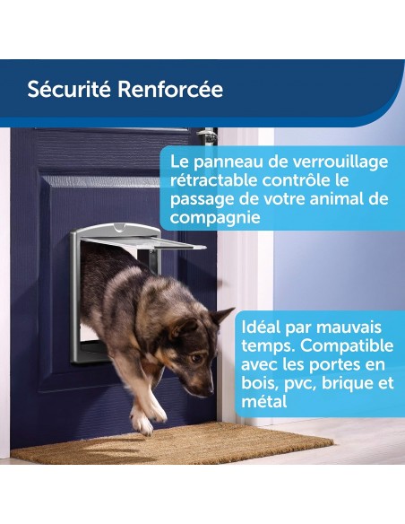 Chatière Staywell blanche 2 positions - PetSafe Petsafe Chatière