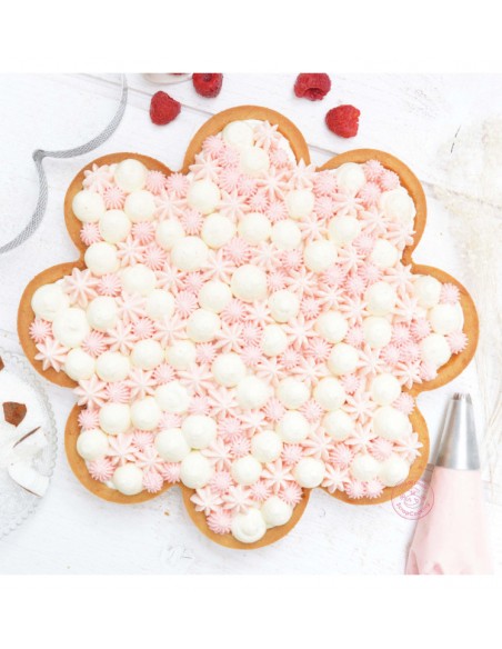 Cercle à tarte perforé marguerite - Scrapcooking ScrapCooking Moule & Ustensile à pâtisserie