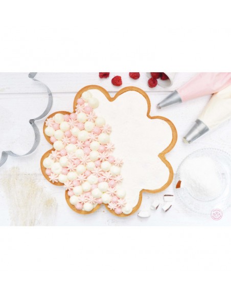 Cercle à tarte perforé marguerite - Scrapcooking ScrapCooking Moule & Ustensile à pâtisserie