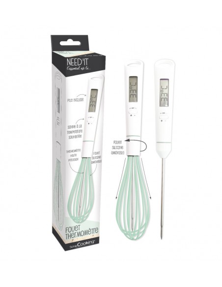 Fouet thermomètre Need'it - Scrapcooking ScrapCooking Moule & Ustensile à pâtisserie