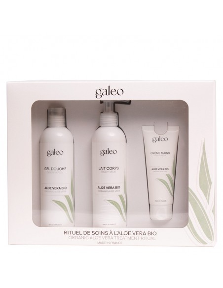 Trio soins du corps à "l'Aloe Vera Bio" - Galeo GALEO Soin corps et visage