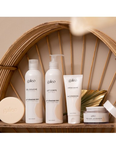 Trio soins du corps au "Lait d’ânesse Bio" - Galeo GALEO Soin corps et visage