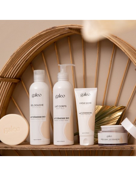 Trio soins du corps au "Lait d’ânesse Bio" - Galeo GALEO Soin corps et visage