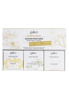 Coffret 3 savons parfumés - Galeo Marius Fabre Soin corps et visage 2
