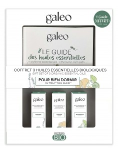 Coffret de 3 huiles essentielles "Bien dormir" - Galeo GALEO Huile essentielle