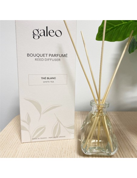Diffuseur rotin "Thé Blanc" - Galeo GALEO Diffuseur de parfum