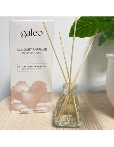 Diffuseur rotin "Pétales de fleurs & musc" - Galeo GALEO Diffuseur de parfum