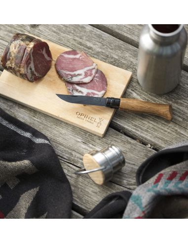 Couteau Opinel - N°8 Chêne BLACK EDITION Opinel Coutellerie