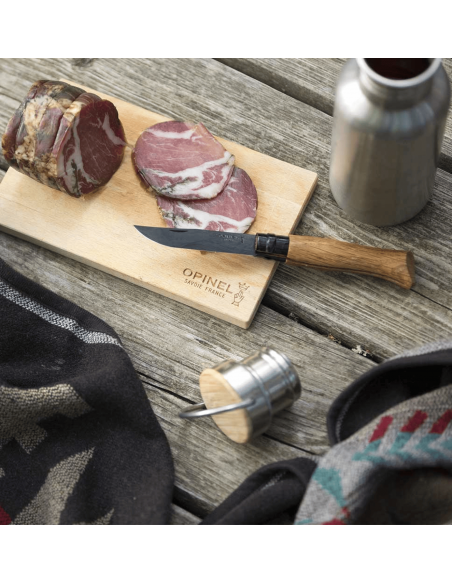 Couteau Opinel - N°8 Chêne BLACK EDITION Opinel Coutellerie