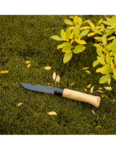 Couteau Opinel - N°8 Chêne BLACK EDITION Opinel Coutellerie
