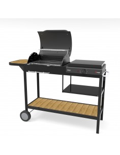 Barbecue "Broadway" mixte charbon/ électrique - Somagic Somagic barbecue Barbecue