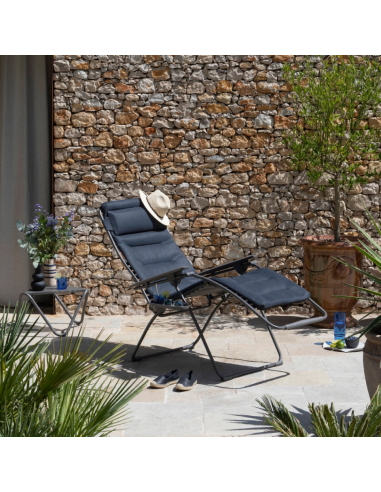 Relax "Futura XL BeComfort® " Gris foncé - Lafuma Lafuma Relax, transat et bain de soleil