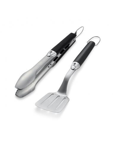 Kit pince + spatule Premium - Weber Weber Accessoires barbecue et plancha